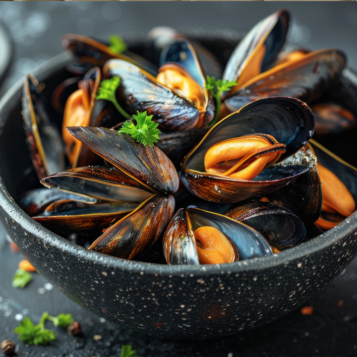 plat de moules au restaurant le parasol à royan (17)